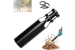 GENERIC Leaf Blower Air Booster, 2026 Air Flow Booster for Blower,Universal Leaf Blower Nozzle Attachment,Turbo Nozzle Extension Boosts Speed & Power for Yard,Yard Cleanup Artifact (Black-1PCS)