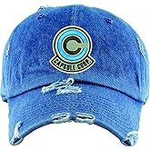 ALLNTRENDS Adult Dad Hat Capsule Corp Embroidered Cap Anime Hats Embroidery Caps