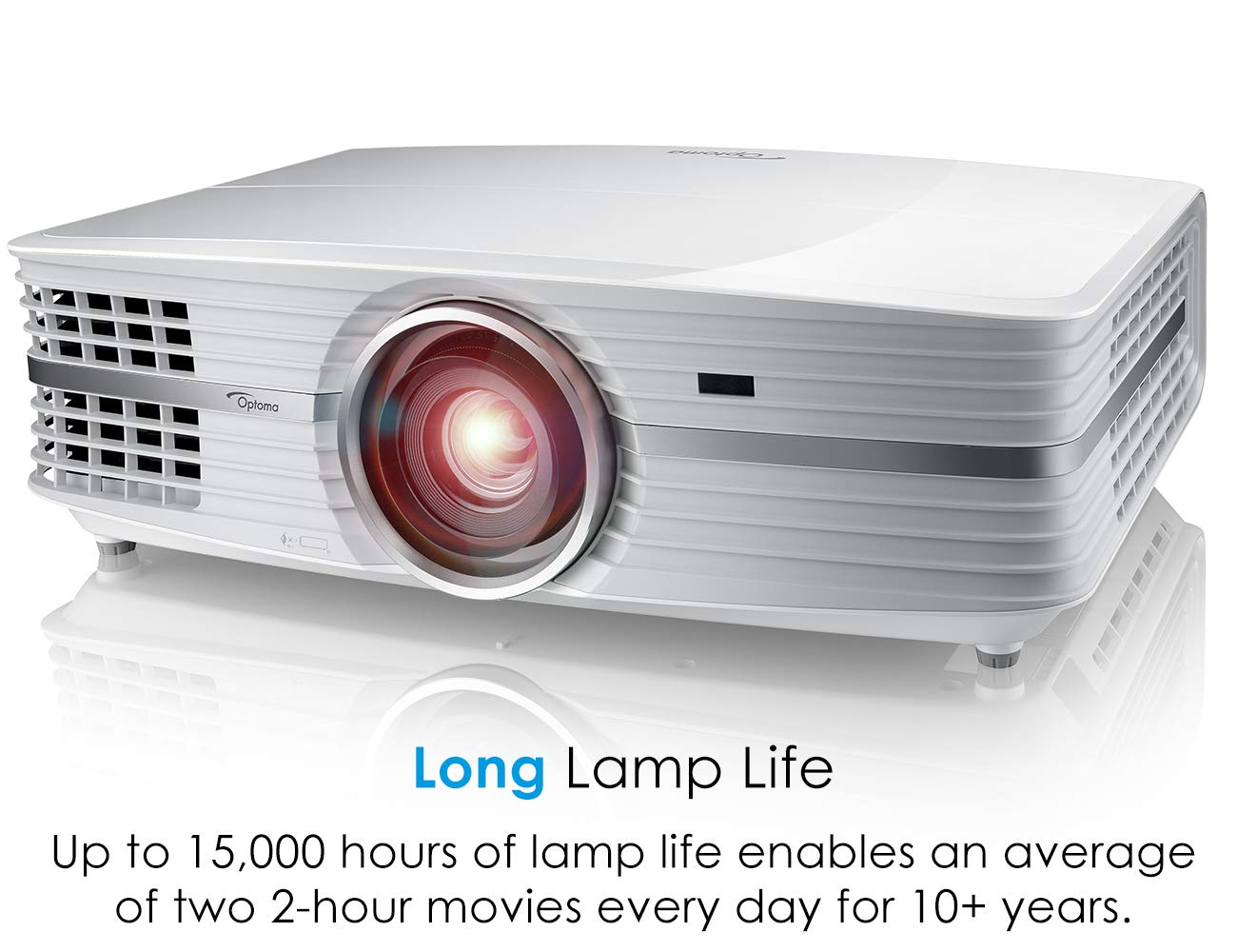 Optoma UHD60 True 4K UHD Projector, Bright 3000 Lumens, Entertainment