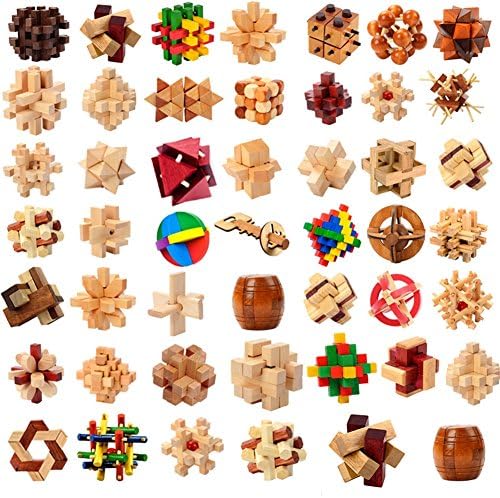 So-So wooden classical disassembly adult educational toys children intellectual toys Gemini