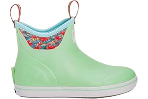 Xtratuf Women's 6 Inch Ankle Deck Boot, Seafoam/Bonefish, 9