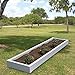 Superior Lawn and Garden 815602608 Raised Bed Kit, Whitethumb 1