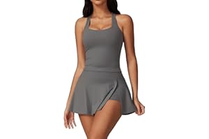 QBGJTD Womens 2 Piece Tennis Skirt Workout Skorts Athletic Set Yoga Golf Outfits for Women Two Piece Tennis Skirt Sets