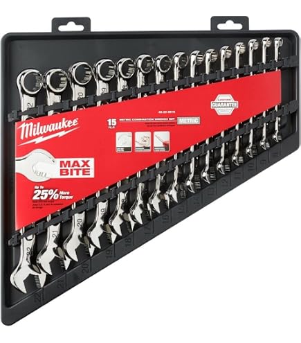 MLW48-22-9515 Combination Wrench Set, Metric - Amazon.com