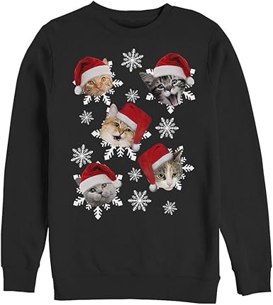 christmas cat sweatshirt