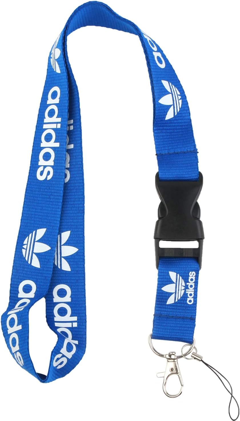 ID Badge New Blue Lanyard Adidas Lanyard Keychain cell phone Holder