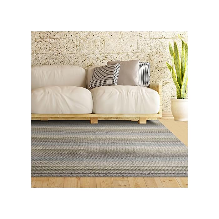 Buy iCustomRug Multi Colored Loop Pile Berber Carpet Non Skid Utility