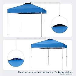 Blue Canopy Everbilt 10x10 Canopy 10x10 Instant Pop Up Tent PHI