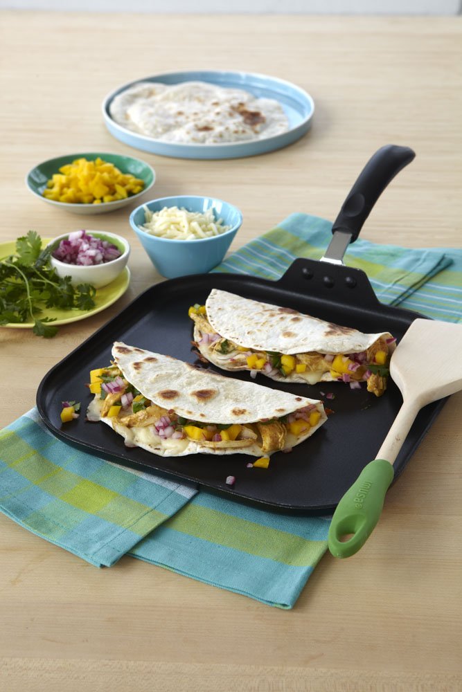 Nonstick 11 Square Bacon Griddle Pancake Roti Skillet Cookware Eggs Toast Pan eBay