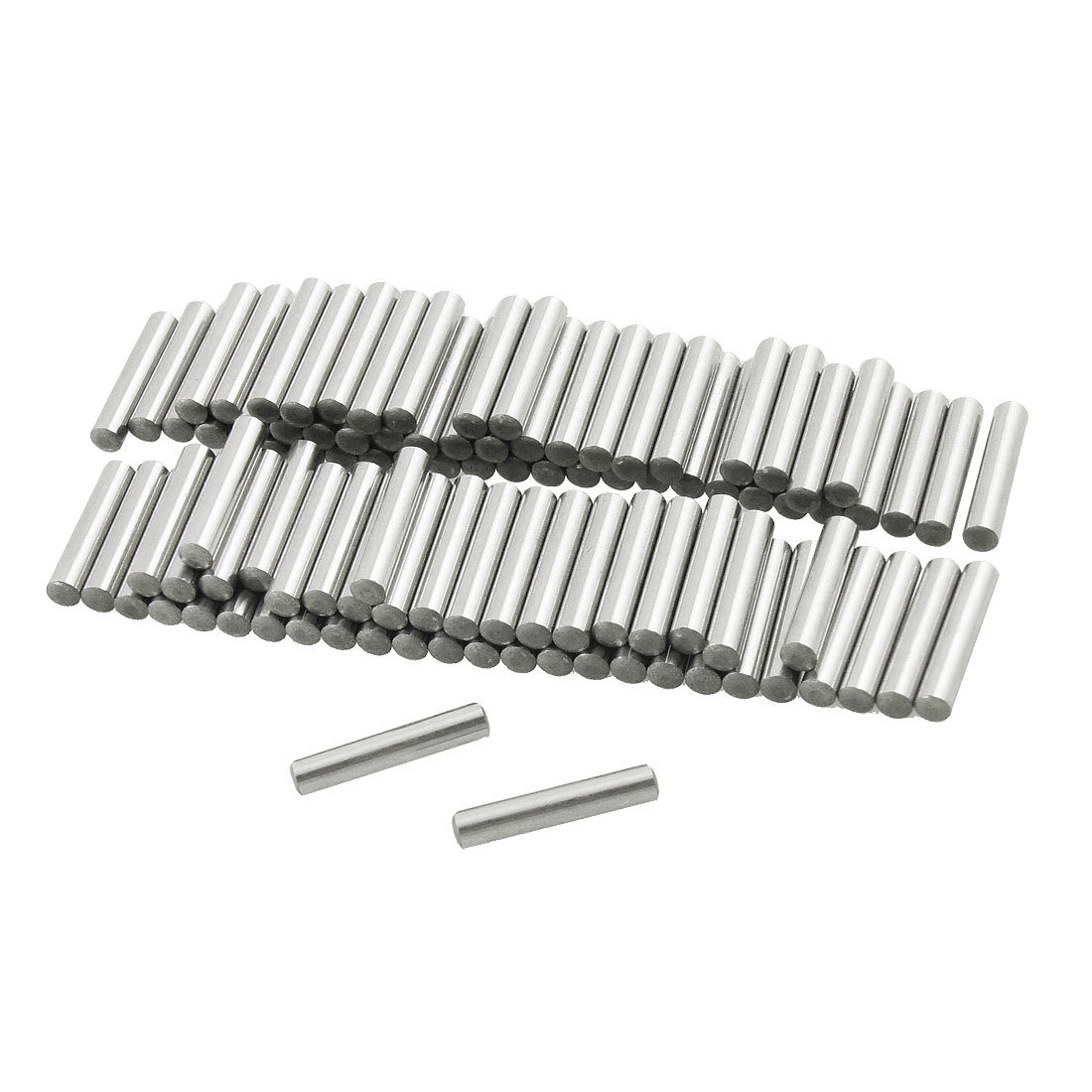 Sourcingmap 100 Pcs Stainless Steel 3mm x 15.8mm Dowel Pins Fasten Elements