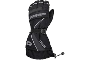 Castle X Epic-G1 Mens Snowmobile Gloves - Gray- Men's Size Large