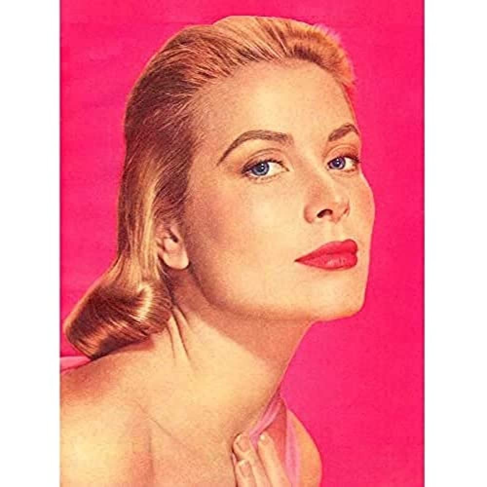 Portrait Actress Princess Grace Kelly Promo Photo Art Print Canvas Premium Wall Decor Poster Mural