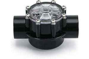 7235 Check Valve Replacement for Jandy 1-1/2-Inch to 2-Inch 180-Degree Check Valve Straight Through Flow Compatible with Pool