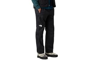 THE NORTH FACE Men's Antora Rain Pant | Waterproof, Breathable, Seam-sealed, Adjustable Internal Drawcord