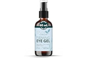 Eva Naturals Anti-Aging Eye Gel – Firming & Hydrating Treatment for Dark Circles, Puffiness & Wrinkles – Lightweight Night & 