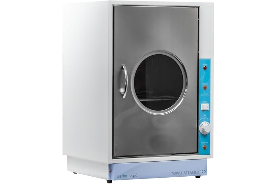 Dermalogic Towel Steamer 120 Professional Equipment for Massage Spa Center Barber Beauty Nail Salon