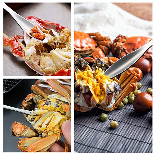 Crab Leg Crackers Seafood Tools Nut Cracker Forks Set Opener Shellfish Lobster Leg Shell Knife