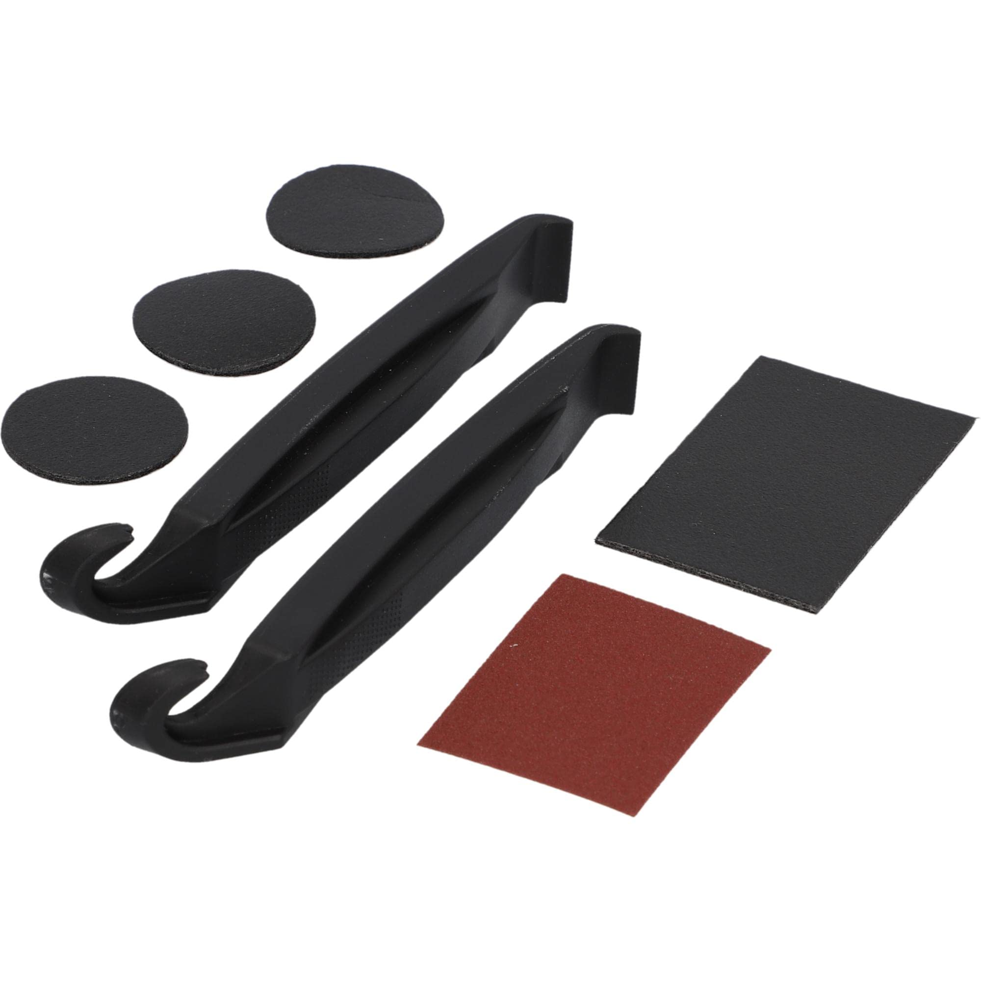 FISCHER Unisex – Adult Quick Patch Box 7-Piece Tyre Levers Black Normal