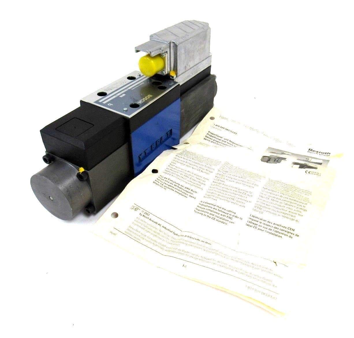 New Bosch Rexroth 0 811 404 553 Servo Valve 0811404553 Amazon Com