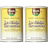 Fearn Natural Foods Lecithin Granules, 16 Ounce (Pack of 2)