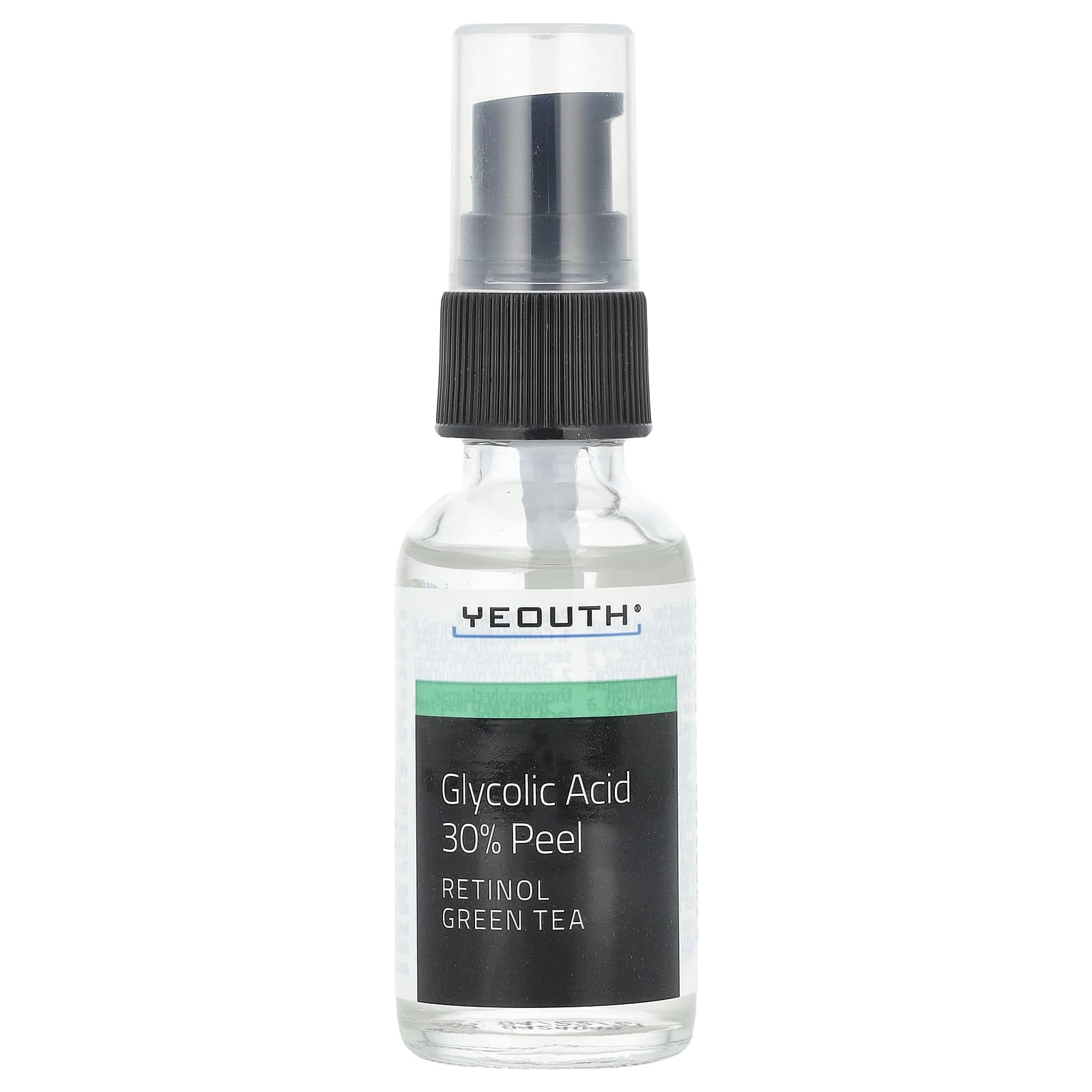 YEOUTH Glycolic Acid Peel for Face, At Home Exfoliator Aha 30% Glycolic Acid Face Peel with Retinol, Designed to Refresh & Smooth the Appearance of Skin 30ml