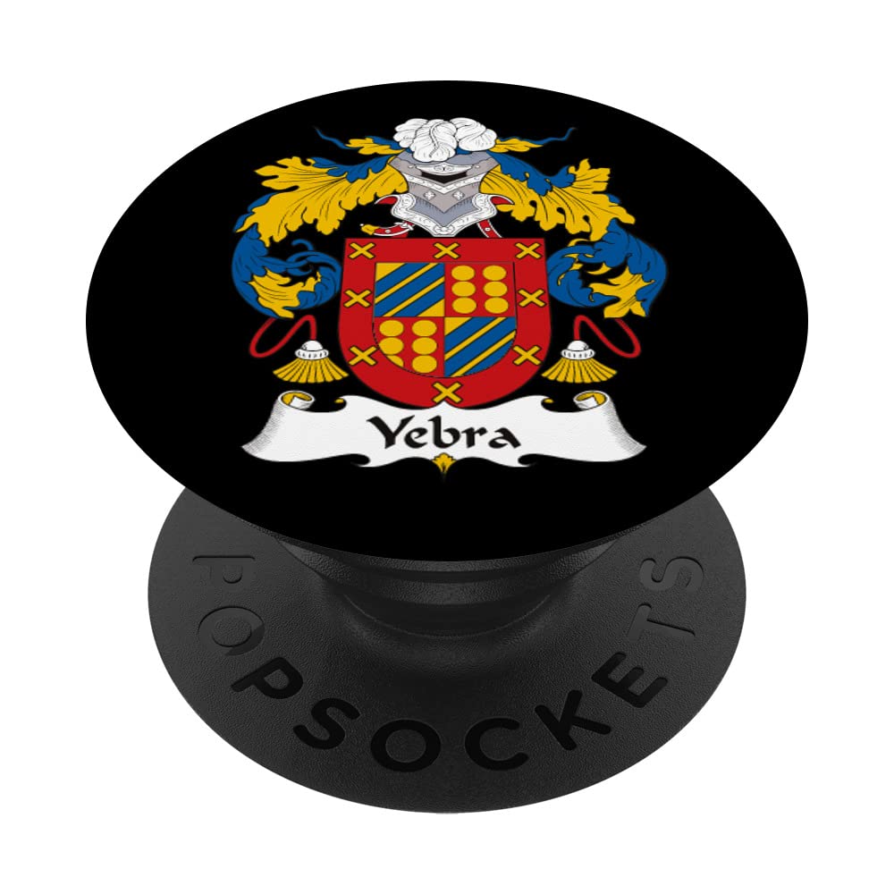 Yebra Coat of Arms - Family Crest PopSockets Swappable PopGrip