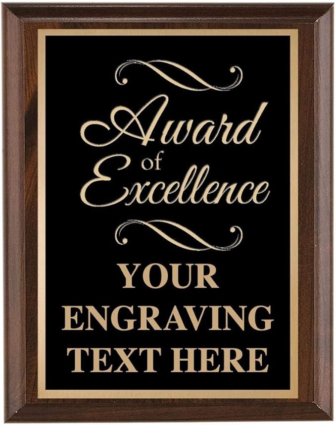 Excellence Plaques 7x9 Award of Excellence Corporate