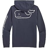 vineyard vines Boys' Vintage Whale Cotton Hoodie Tee
