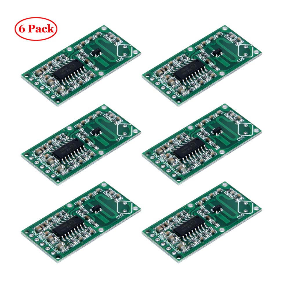 TeOhk 6 Pcs Sensor de Radar de Microondas RCWL-0516 Interruptor ...