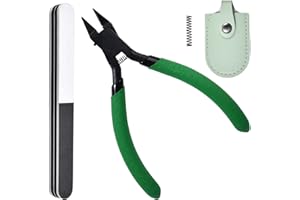 INJOYTEC Model Nippers 4.3 Inch Cutter Making Tools Ultra-Thin Single-Edge Model Tools for Beginners Building Repairing and F