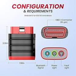 THINKCAR Thinkdiag Mini Bluetooth OBD2 Scanner, OEM