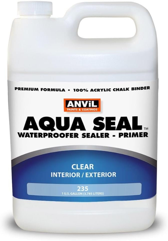 Anvil Aqua Seal Waterproofer Bonding Primer 235 Acrylic Clear