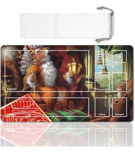 Amazon.com: Earl of Squirrel - Board Game TCG Playmat - 23.6