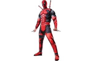 RUBIES Marvel Rubie's Men's Universe Classic Muscle Chest Deadpool Costume