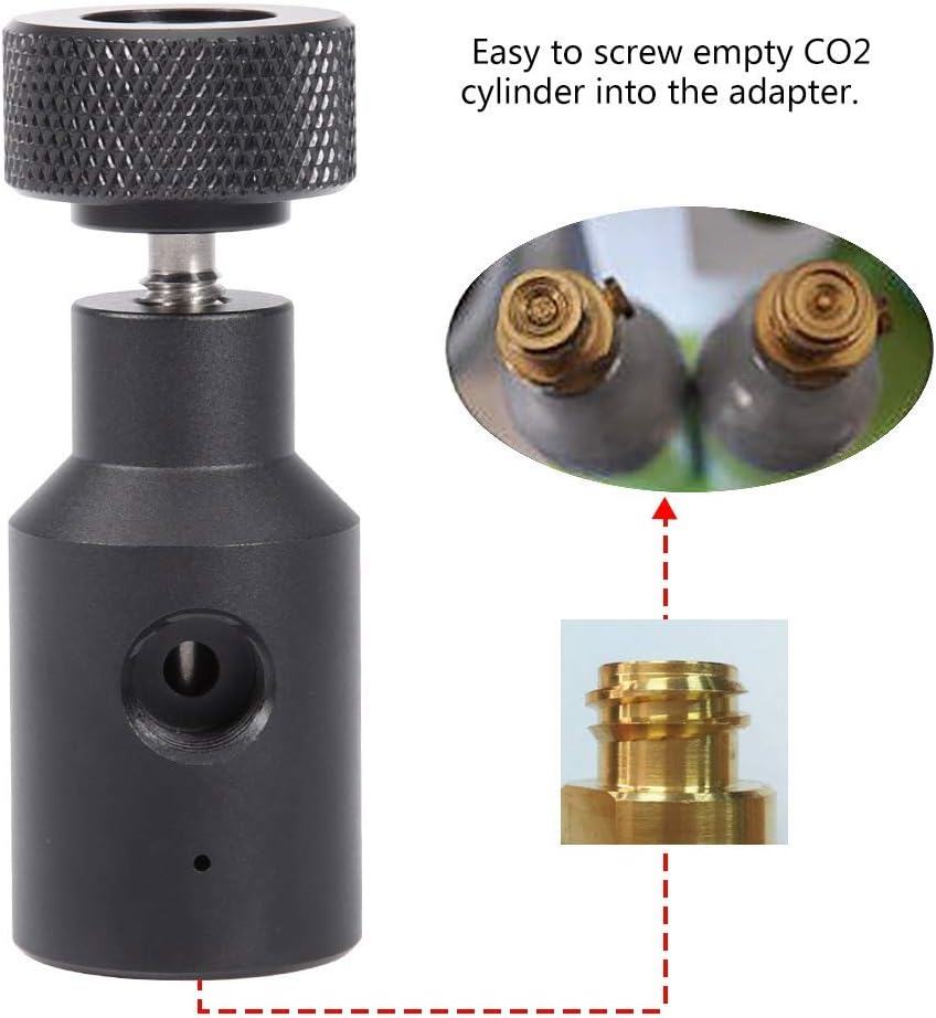 CO2 Carbonator Cylinder Tank On/Off Refill Adapter Bottle Connector CO2 Tank Accessories for Soda Maker Home Machine - Image 3