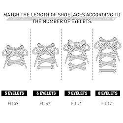 UamGlsob 5/32''(4mm) Soccer Shoe Laces for Soccer