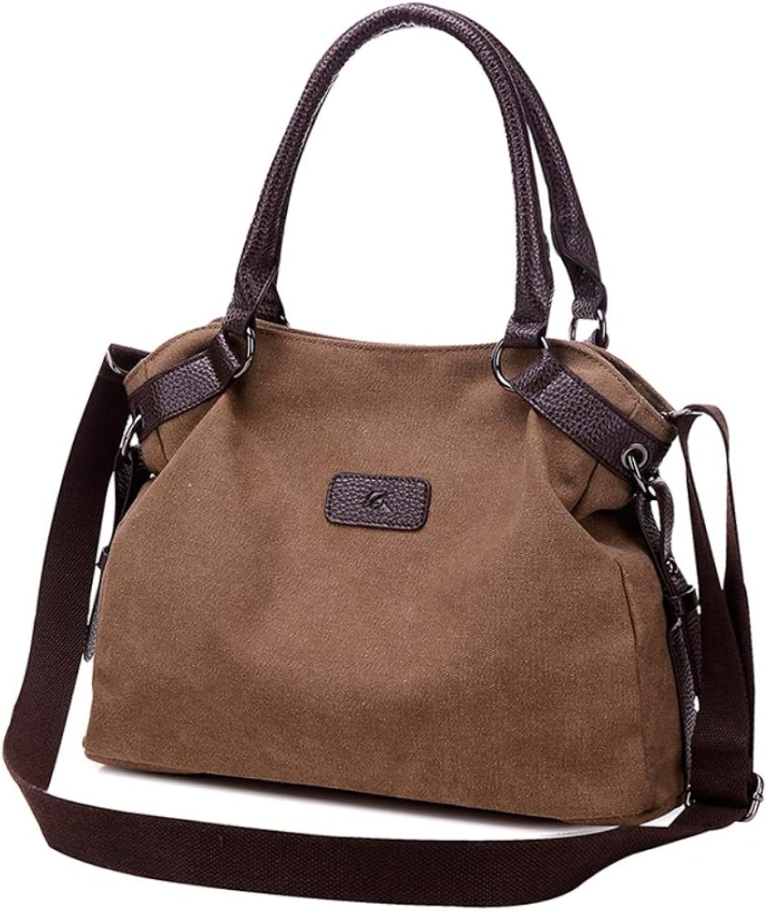 Ladies Canvas Handbag Shoulder bag TopHandle Bags Handbags