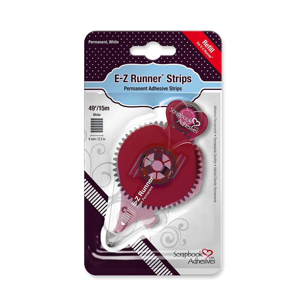 E-Z Permenant Runner Strips-Refill,11543 — image 1