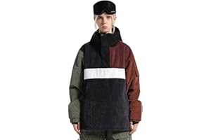 BSASB Men Ski Jackets Snowboard Coats Women Waterproof Pullover Jacket Winter Sports Windproof Warm