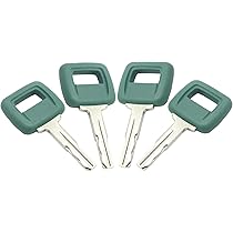 Lot De 5 Clés D'allumage Compatibles Avec Tracteur John Deere