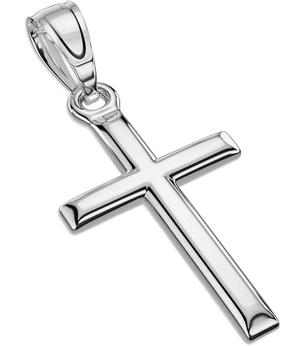 Amazon.com: Platinum Cross Pendant Cross Necklace or Pendant