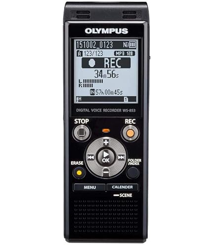Amazon.com: Olympus VN-722PC Voice Recorders, 4 GB Built-in-Memory
