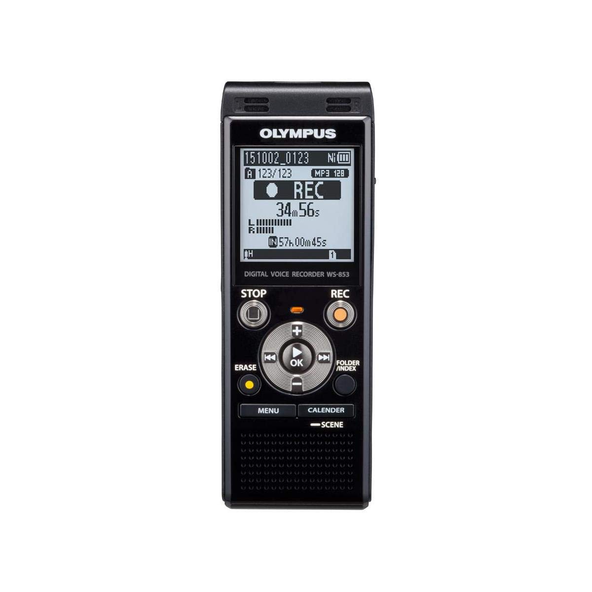 Olympus® WS-853 8GB Digital Voice Recorder, Black