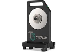 CycplusBike Resistance Trainer with Precision Control for Realistic Indoor Cycling and Accurate Power Data via App Support