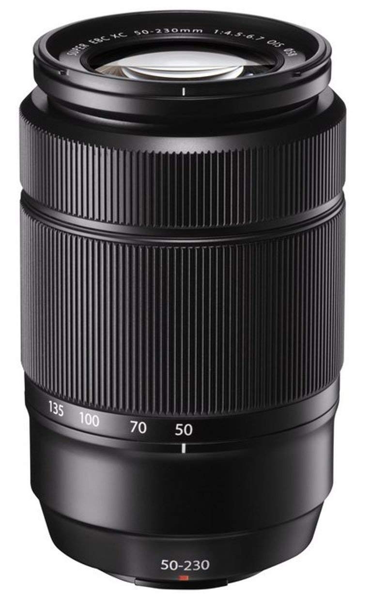 Fujifilm XC50-230 mm Lens f4.5-6.7 Optical Image Stabilisation Lens, Black