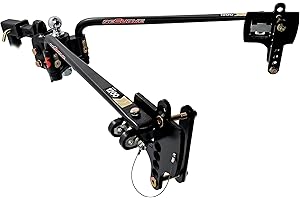 Camco Eaz-Lift ReCurve R6 1,200lb Camper/RV Weight Distribution Hitch - Features Premium Adaptive Sway Control & 2-5/16" Hitch Ball w/15,000lb Max Rating - 1,400lb Max Tongue Weight Rating (48734)
