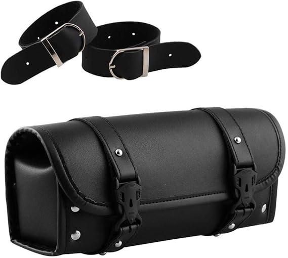 Amazon.fr : DIYARTS Sacoche de Guidon de Moto en Cuir PU Pochette