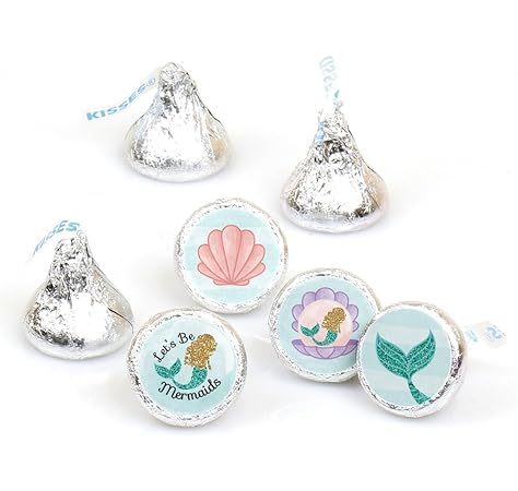 little mermaid baby shower favors