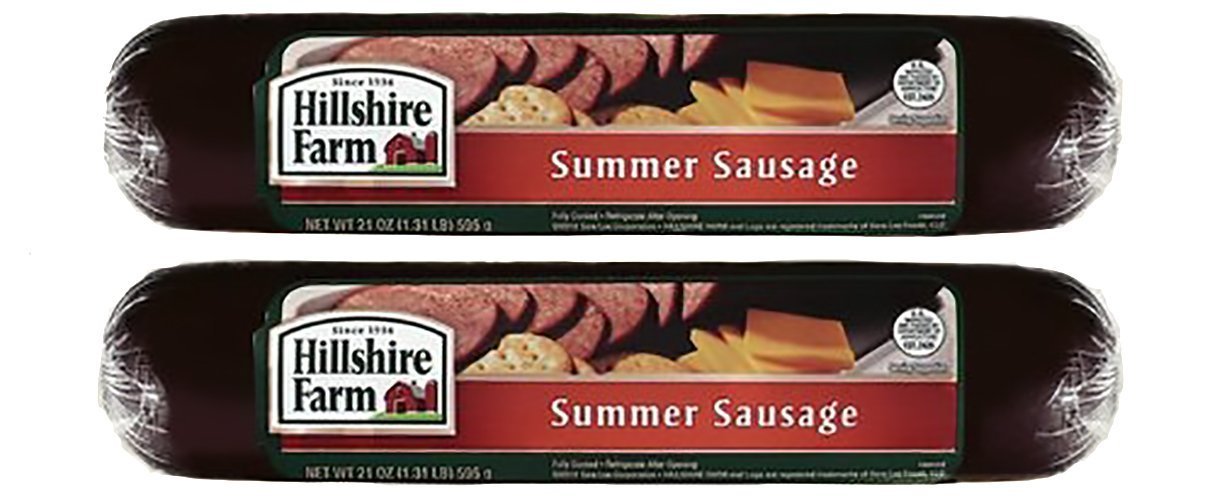 HILLSHIRE FARM Classic Summer Sausage, 20 lb), 2-Pack in