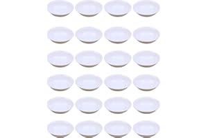 CookTaitai Soy Sauce Dishes, 1.5 Oz Unbreakable Melamine Serving Dishes Sushi Dipping Bowl Small Bowls for Tomato Spiced Wasa